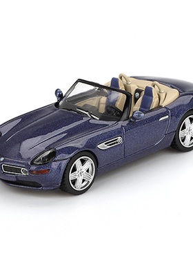 1/64 MINI GT 寶馬 BMW Z8 Alpina阿爾派 Alpine藍色合金汽車模型
