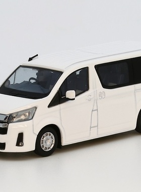 1/64 豐田Toyota Hiace 300最新款海獅白色合金彷真模型玩具