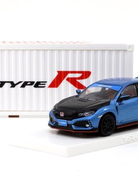 1/64 TARMAC 本田思域Type R FK8 Blue 藍色黑頭冚