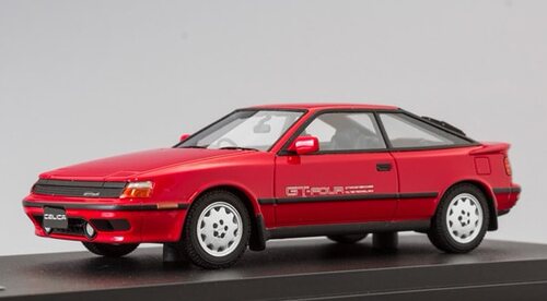 1/43 MARK43 豐田Toyota Celica GT-FOUR (ST165) 1987 紅色模型