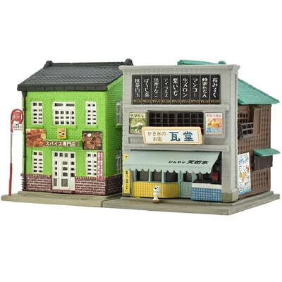 1/150 TOMYTEC 044-5 香料店 Spice Shop, 刨冰店Shaved Ice Shop