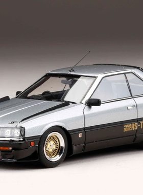 1/43日產Skyline Hard Top RS-TURBO Gun 灰/黑色模脂