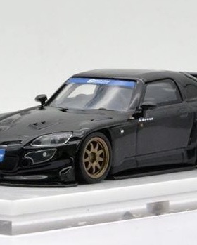 1/64 ONE MODEL Spoon S2000 (黑色) 跑車模型