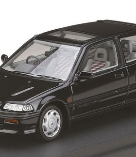 1/43 MARK43 本田Honda 思域 Civic Si (EF 3)黑色樹脂汽車模型
