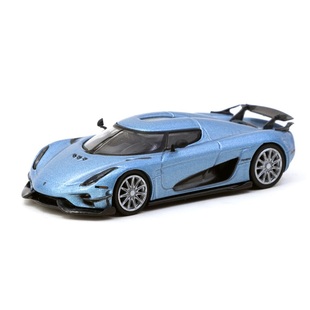 科尼賽克 TARMAC Regera Light Metallict合金汽車模型 Blue