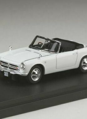1/43 本田 Honda S800M Ivory White (白色) 樹脂車汽車模型擺件