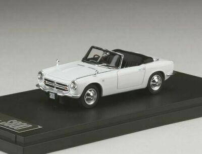 1/43 本田 Honda S800M Ivory White (白色) 樹脂車汽車模型擺件