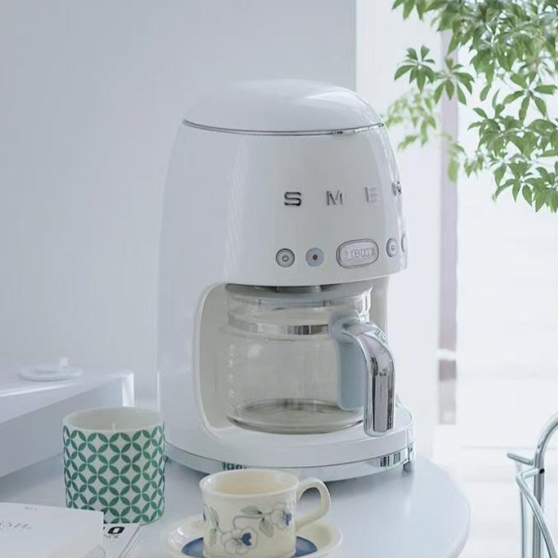 thumbnail for Smeg/Smeg Dcf02 American-Style Fully Automatic Household Drip Coffee Machine with Integrated Insulation Function, Suitable for Making Tea, a Gift