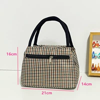 Brown Houndstooth (высокое качество) три молнии