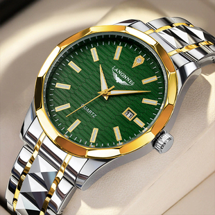 正品冲浪琴师手表男士款全自动夜光防水商务休闲商务百搭礼物男表