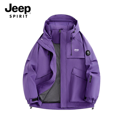 JEPP吉普冲锋衣夹克防风工装外套春秋款