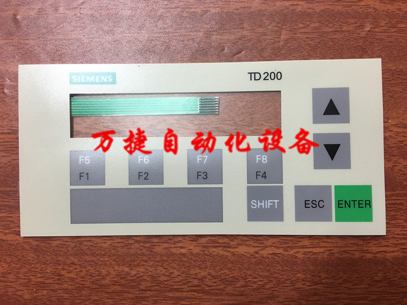西门子TD200 按键膜 6ES7 272-0AA30-0YA0 文本显示器面膜 全新