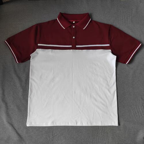 定做夏季男女校服同款运动短袖