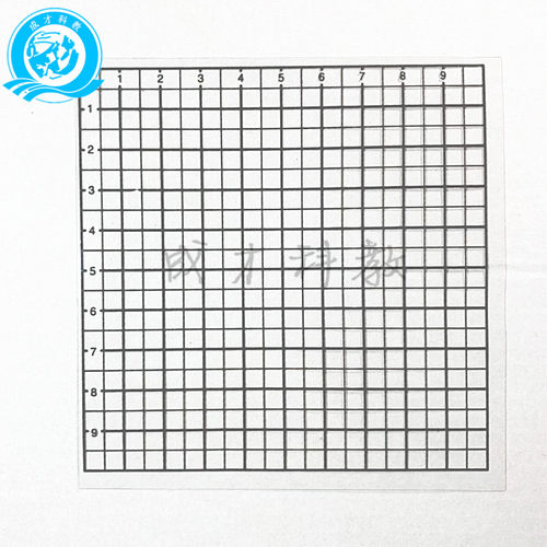 20533面积测量器透明小方格 测量面积 小学数学教具 教学仪器