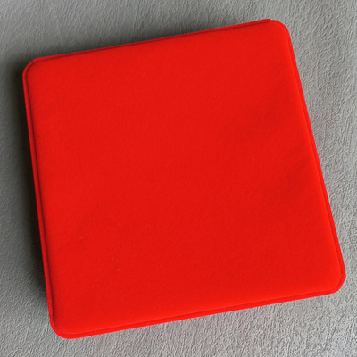 高档宝宝项圈绒布大方盒19*19*4厘米店里的项圈都可以装下