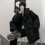 冬季款韩版百搭加厚面包服外套宽松BF棉衣棉服潮流102B-M4135P98，男装棉衣，星座102B