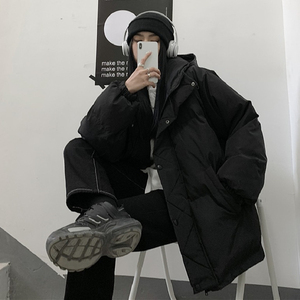 冬季款韩版百搭加厚面包服外套宽松BF棉衣棉服潮流102B-M4135P98图片