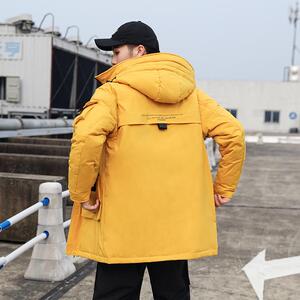 直播跑量冬装羽绒服男连帽加厚工装外套情侣羽绒衣102B-Y4059P115图片