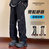 秋2025高级感裤子机能工装裤潮牌马吉拉休闲裤伐木裤102B-K844P55，男装工装外套，星座102B