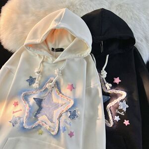 加厚420克华棉复银狐绒毛巾刺绣加绒连帽卫衣102B-W2703P55加绒60图片