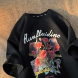 黑色【精梳紧密220克】