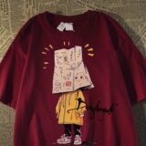 纯棉精梳嘻哈趣味搞怪人物印花短袖t恤男女夏T恤潮102B-T2239P30，男装T恤，星座102B