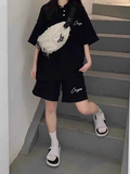 休闲运动套装男女夏季新款套装学生韩版宽松两件套102B-TZ070P55，男装休闲套装，星座102B