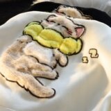 2023华棉复合双帽后包领植绒刺绣奶甜猫猫情侣卫衣102B-W2715P48，男装卫衣，星座102B
