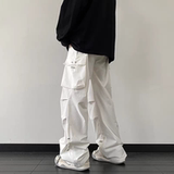 美式大口袋工装裤春夏阔腿裤宽松显瘦休闲运动伞兵裤102B-K812P45，男装工装外套，星座102B