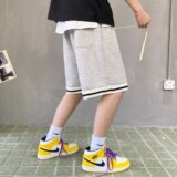 休闲运动短裤男夏季学院风宽松百搭五分裤篮球裤102B-K2424P30，男装牛仔裤，星座102B