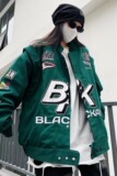 美式高街刺绣外套男潮牌vintage棒球服情侣装夹克J108棉服，男装夹克，星座102B