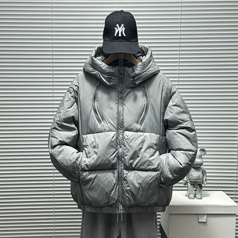 男士冬季青少年潮牌帅气连帽宽松加厚羽绒服外套102B-Y8911P178,男装羽绒服,星座102B