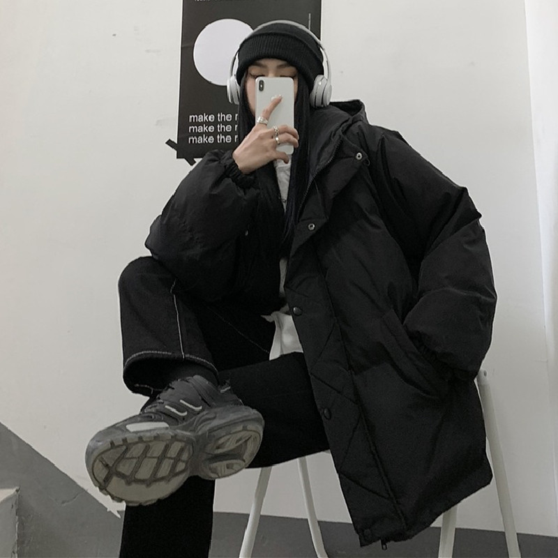 冬季款韩版百搭加厚面包服外套宽松BF棉衣棉服潮流102B-M4135P98,男装棉衣,星座102B