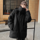 加厚潮男大领子连帽工装情侣款宽松保暖羽绒服男女102B-Y5922P185，男装羽绒服，星座102B