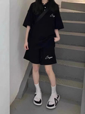 休闲运动套装男女夏季新款套装学生韩版宽松两件套102B-TZ070P55，男装休闲套装，星座102B
