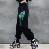 宽松跳舞束脚卫裤嘻哈hiphop高腰立体3D休闲运动裤102B-K636P40，男装休闲裤，星座102B