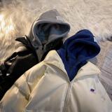 冬假两件棉服宽松保暖百搭连帽棉袄PU皮潮棉衣外套102B-M4838P95，男装棉衣，星座102B