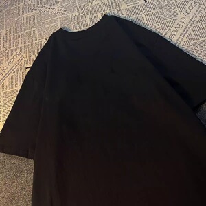 复古涂鸦小熊短袖t恤宽松ins潮慵懒风chic上衣男女102B-T7211P30图片