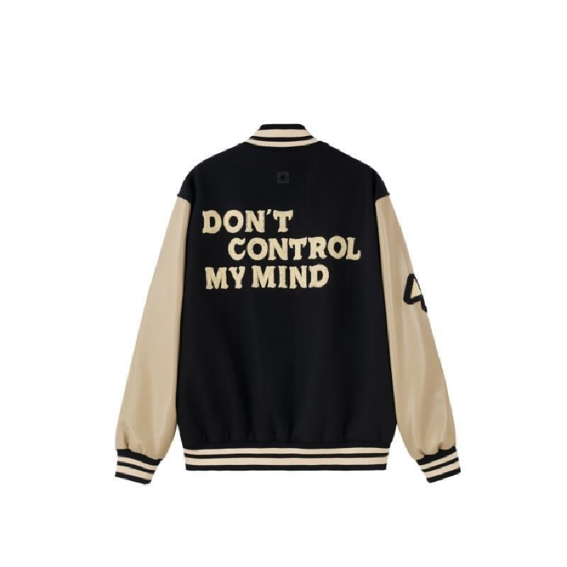 秋25原版质量毛呢外套男潮牌棒球服棉服情侣装夹克102B-JK7627P75,男装夹克,星座102B
