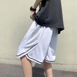 篮球运动裤男2024夏款休闲五分裤学生韩版宽松短裤102B-K4116P28，男装牛仔裤，星座102B