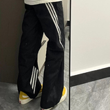 秋2025美式机能三条杠冲锋裤韩版休闲裤运动裤男女102B-K2514P40，女装休闲裤，星座102B