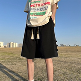 新中式风潮盘扣休闲运动短裤韩版五分中裤男女102B-K8414P30，男装牛仔裤，星座102B