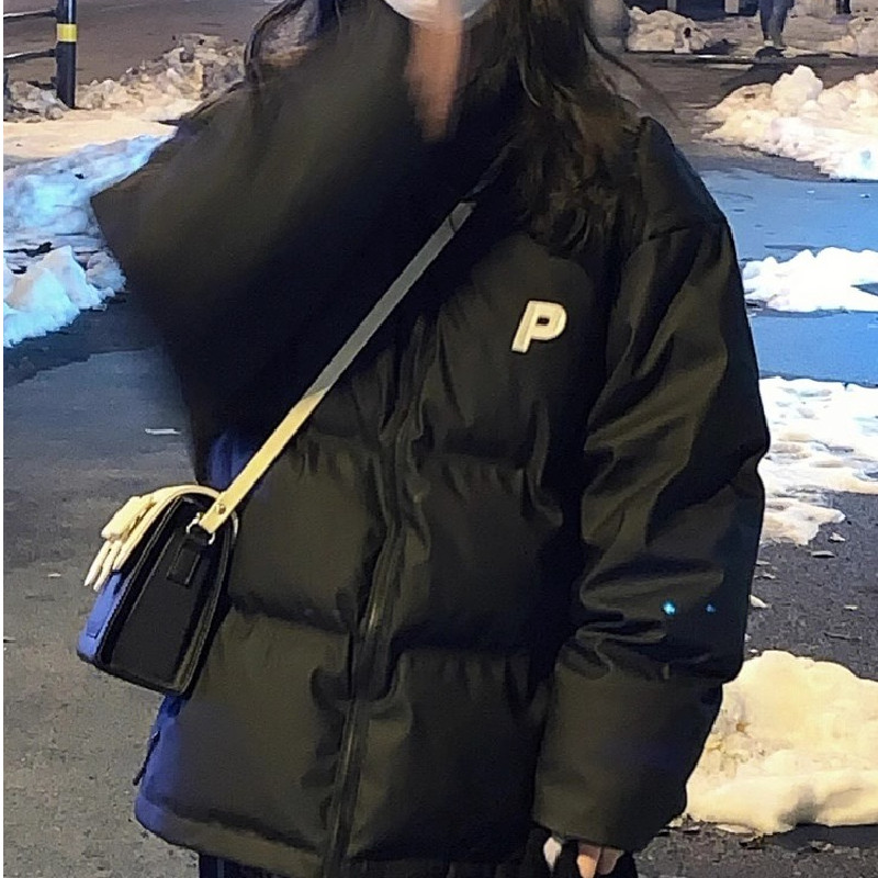 冬韩版复古黑棉服PU皮棉袄学生立领棉衣加厚面包服102B-M6072P95,男装棉衣,星座102B-2