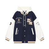 秋冬2025美式复古棒球服外套宽松连帽夹克潮102B-JK848P78加棉88，男装夹克，星座102B