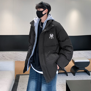90绒冬款羽绒服男百搭大众立领加厚短款外套羽绒衣102B-Y3911P145图片