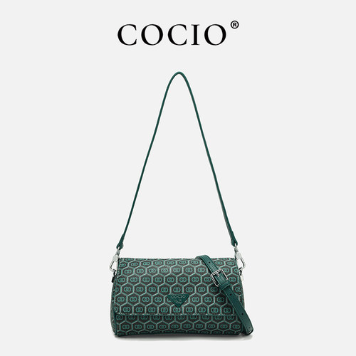 COCIO 2024新款斜跨单肩女包高级夏百搭迷你小轻奢品牌CC155