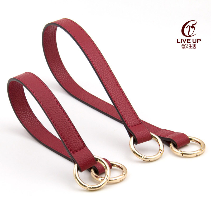 33#酒红手提包带包包配件手提带子带子包带配件提手短带手拎带