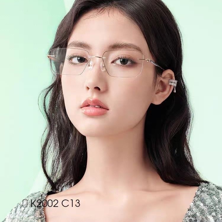 定制海伦凯勒新款方框美边近视眼镜男女可配度数轻颜镜K2002