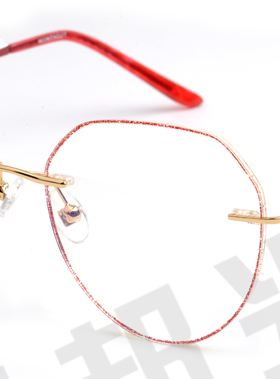 MONTAGUT 梦特娇钻石切边眼镜近视眼镜架眼镜框男女款钛架MX550