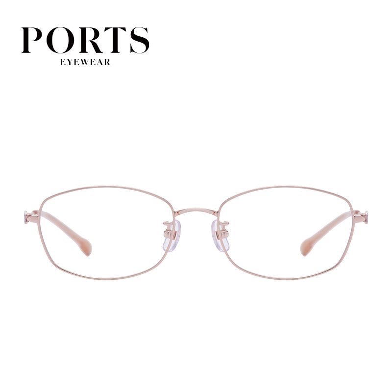 PORTS宝姿眼镜架女款全框近视镜钛架超轻小框气质配镜框POF22213